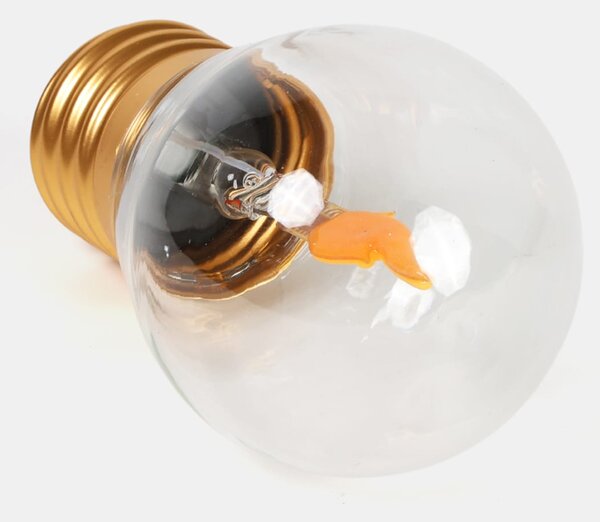 Sinsay - Dekorativní LED lampa ve tvaru Edisonovy žárovky - žlutá