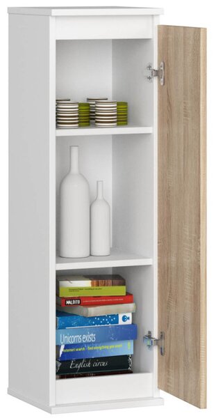 Závěsná skříňka W30 CLP bílá / sonoma