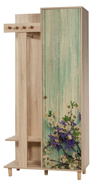 Předsíňová stěna Gardin 727 (dub sonoma). Akce -24%