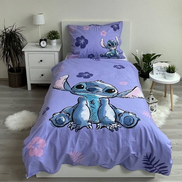 Jerry Fabrics Povlečení Lilo a Stitch 140x200, 70x90 cm