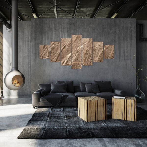 Obraz - Zlaté pole (210x100 cm)