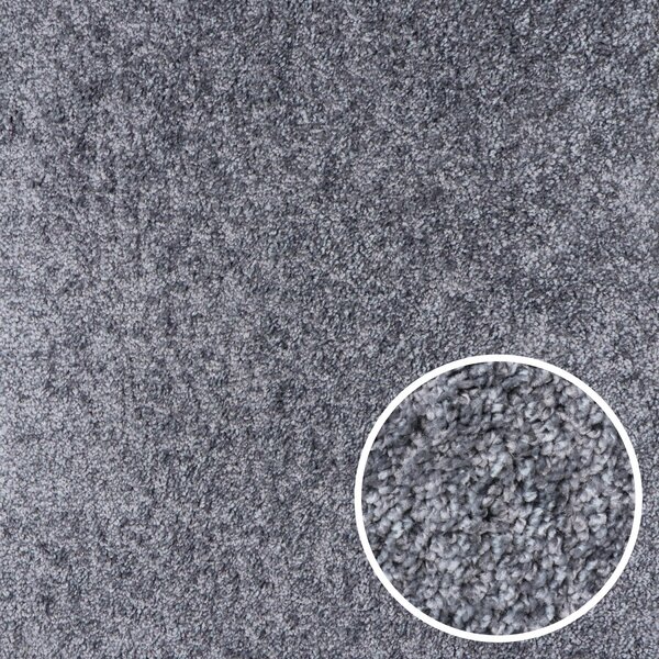 Condor Carpets, Metrážový koberec Bali 075, na míru, šíře 4m, šedá, filc, dětský pokoj