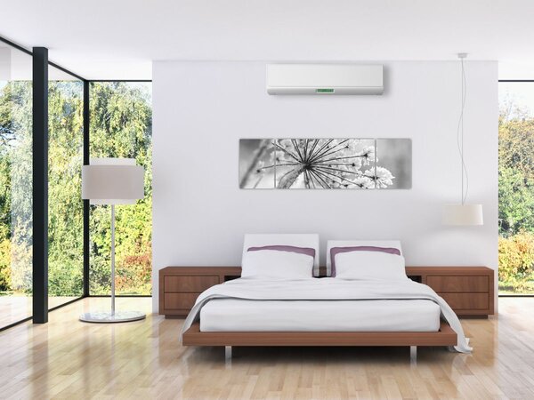 Obraz - Květina v zimě (170x50 cm)