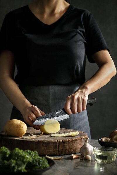 Santoku nůž XinZuo Mo X06 5,5"
