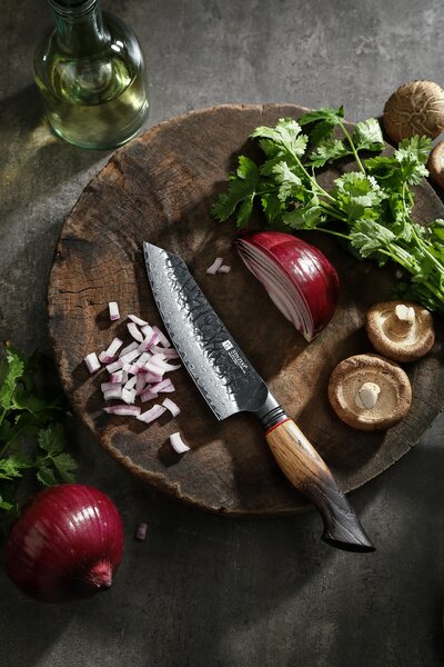 Santoku nůž XinZuo Mo X06 5,5"