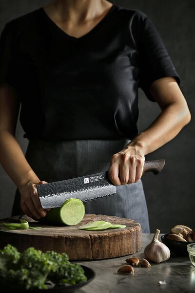 Nakiri nůž XinZuo Mo X06 6,8"