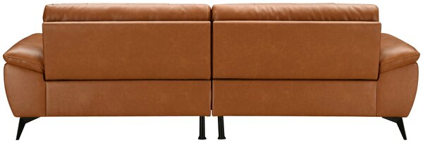ROHOVÁ SEDAČKA, textil, kůže, koňaková MID.YOU - Sedací soupravy, Online Only