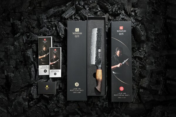 Nakiri nůž XinZuo Mo X06 6,8"