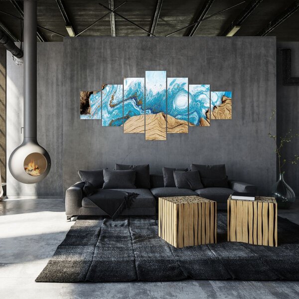 Obraz - Dřevo (210x100 cm)
