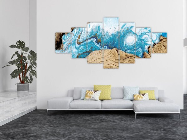 Obraz - Dřevo (210x100 cm)