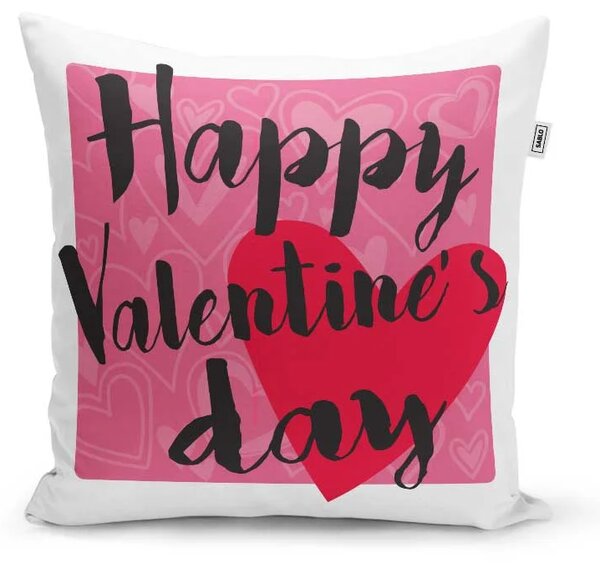 Sablio Polštář Happy Valentine’s day: 40x40 cm