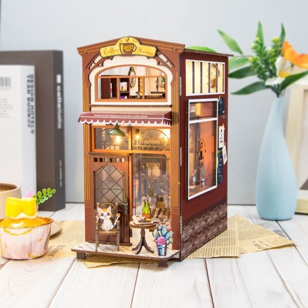 2Kids Toys - LED Zarážka na knihy Kavárna 2xAAA