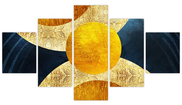 Obraz - Kruhy (125x70 cm)