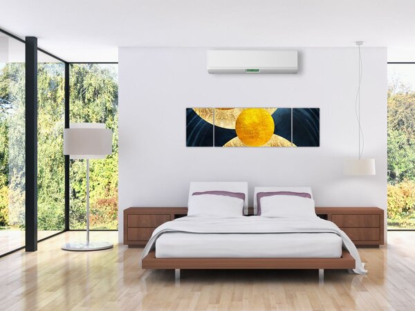 Obraz - Kruhy (170x50 cm)
