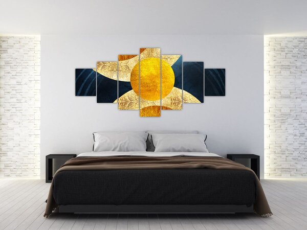 Obraz - Kruhy (210x100 cm)
