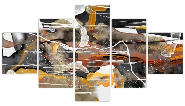 Obraz - Abstrakce (125x70 cm)