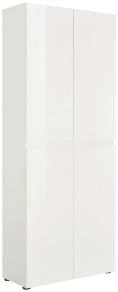BOTNÍK, bílá, 80/200/34 cm Xora - Botníky