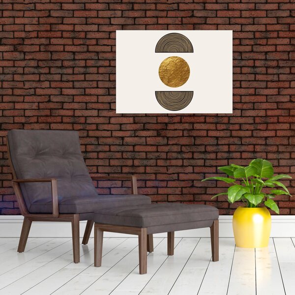 Obraz - Zlatý ornament N⁰1 (70x50 cm)