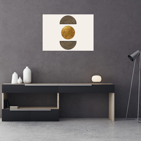 Obraz - Zlatý ornament N⁰1 (70x50 cm)