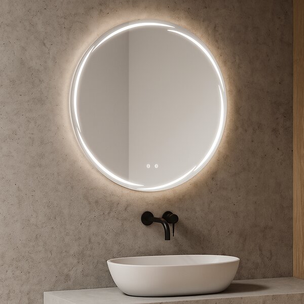 LED zrcadlo AVENBERG ORBIS Ø80