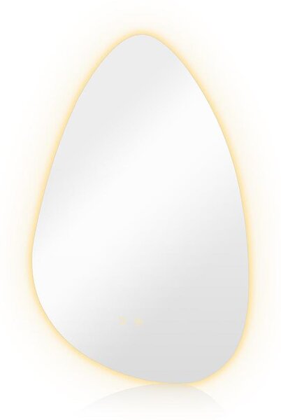 LED zrcadlo AVENBERG DROPLET 50×80