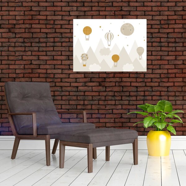 Obraz - Létající balóny (70x50 cm)