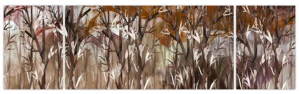 Obraz - Stromy (170x50 cm)
