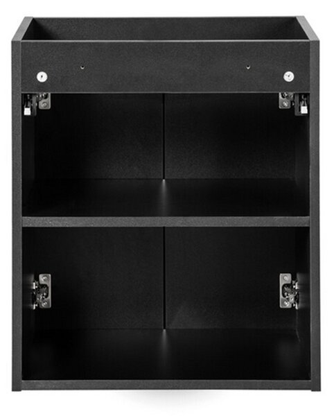 Koupelnová skříňka pod umyvadlo NOVA BLACK D2 50cm