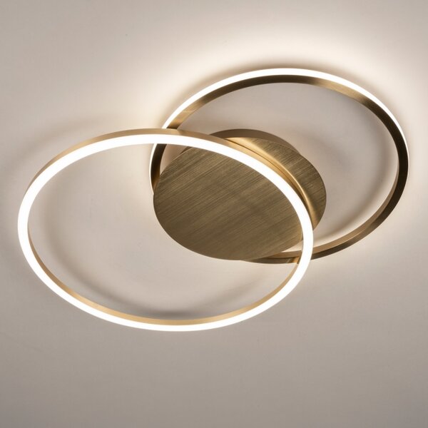 Stropní stmívatelné LED svítidlo Omega 540 Gold (LMD)