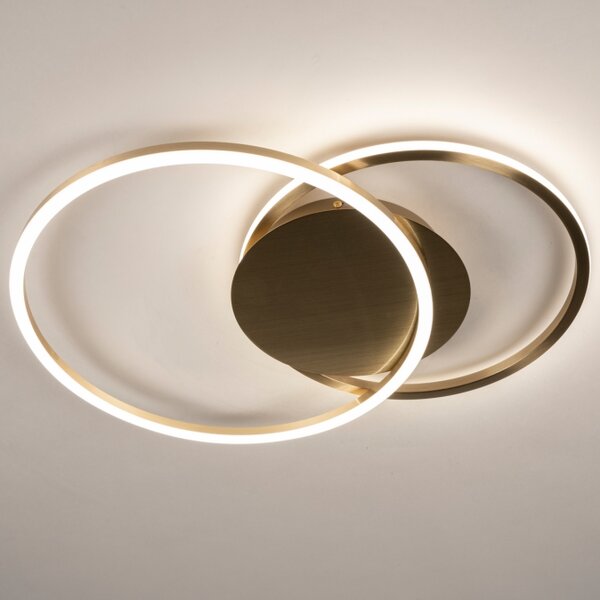 Stropní stmívatelné LED svítidlo Omega 540 Gold (LMD)