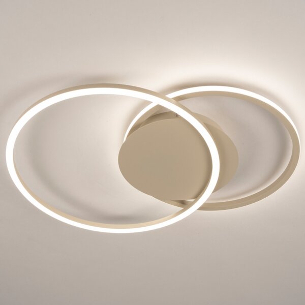 Stropní stmívatelné LED svítidlo Omega 540 Taupe (LMD)