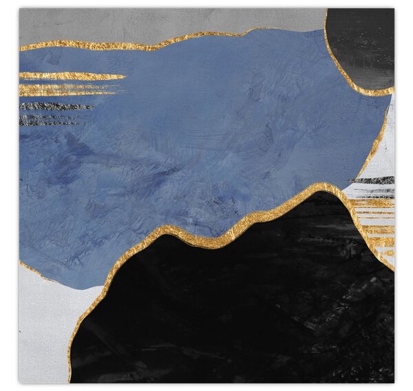 Obraz - Texturované tvary (30x30 cm)