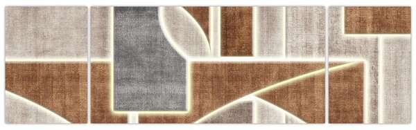 Obraz - Tvary (170x50 cm)