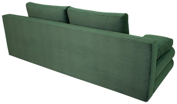 ROZKLÁDACÍ POHOVKA, textil, zelená home24 - Rozkládací sedačky