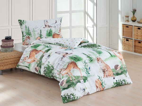 Povlečení Wild Bavlna deluxe 1x 140/200, 1x 70/90