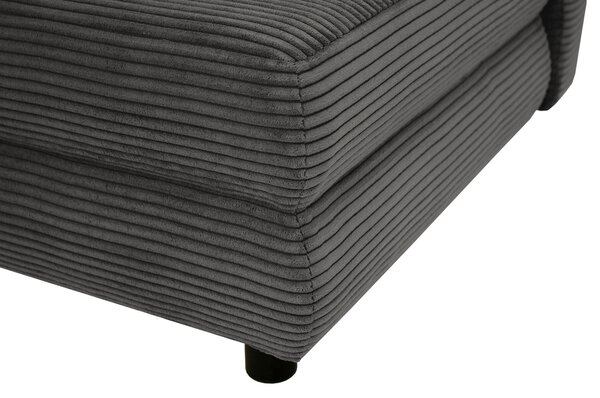 ROZKLÁDACÍ POHOVKA, textil, tmavě šedá home24 - Rozkládací sedačky