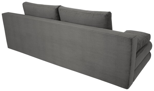 ROZKLÁDACÍ POHOVKA, textil, tmavě šedá home24 - Rozkládací sedačky
