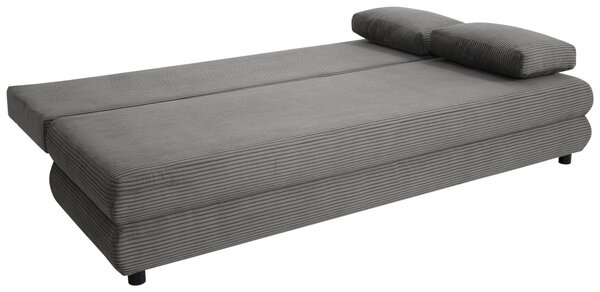 ROZKLÁDACÍ POHOVKA, textil, tmavě šedá home24 - Rozkládací sedačky