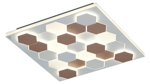 STROPNÍ LED SVÍTIDLO, 55/55/7,5 cm Cinque - Stropní svítidla