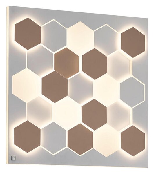 STROPNÍ LED SVÍTIDLO, 55/55/7,5 cm Cinque - Stropní svítidla