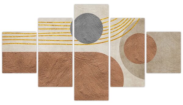 Obraz - Moderní koláž (125x70 cm)