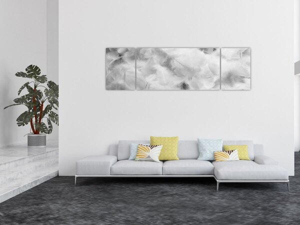 Obraz - Oblaka peří (170x50 cm)