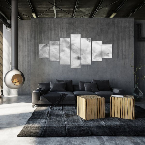 Obraz - Oblaka peří (210x100 cm)