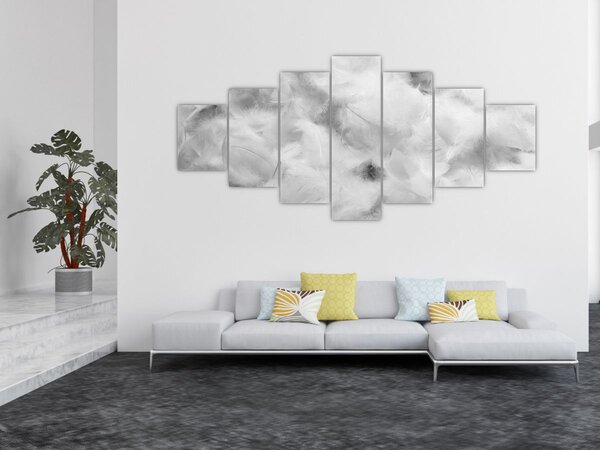 Obraz - Oblaka peří (210x100 cm)