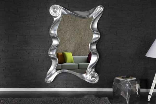Zrcadlo ALICE 160x106 cm – stříbrná