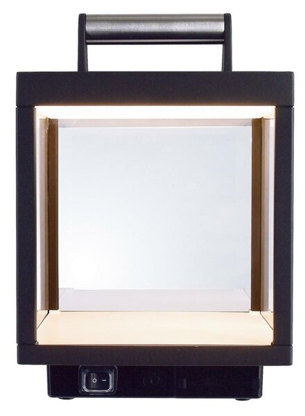 VÝPRODEJ VZORKU Deko-Light stolní lampa Lacertae USB 5V DC 5,00 W 3000 K 460 lm 180 tmavěšedá 346009