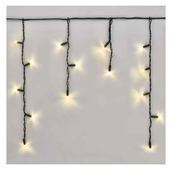 LED Venkovní řetěz 50xLED/3x0,4m IP44 teplá bílá