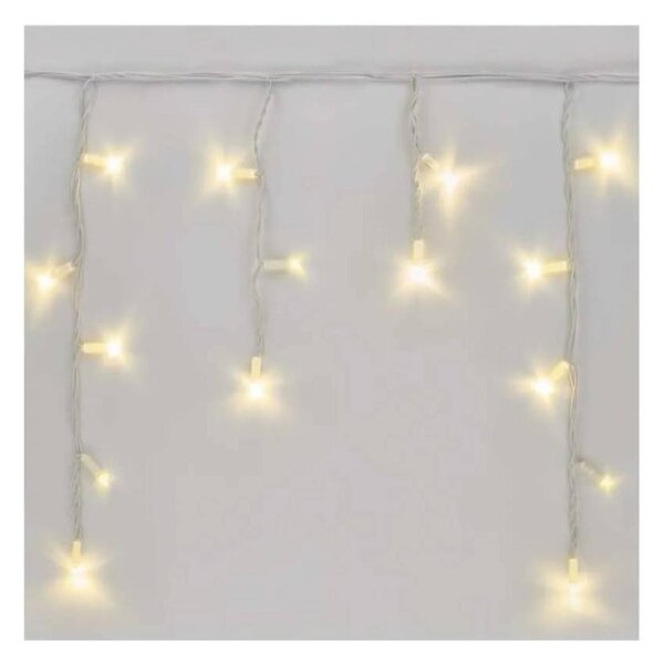 LED Venkovní řetěz 50xLED/3x0,4m IP44 teplá bílá
