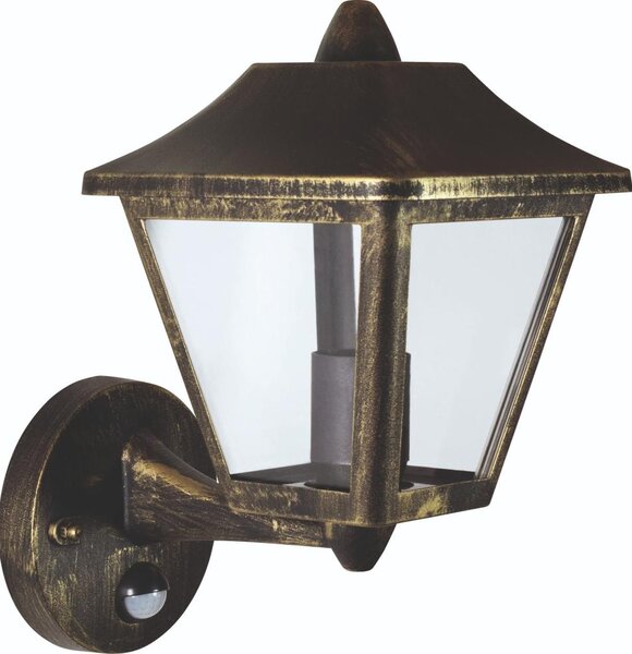 Osram - Venkovní nástěnná lampa se senzorem TRADITION UP 1xE27/60W/230V IP44