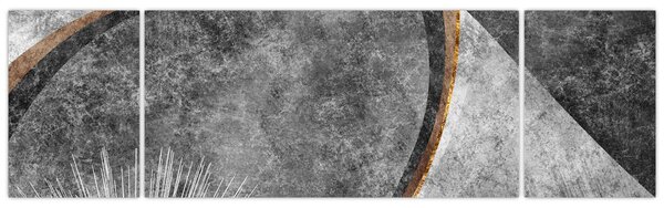 Obraz - Abstrakce v betonu (170x50 cm)